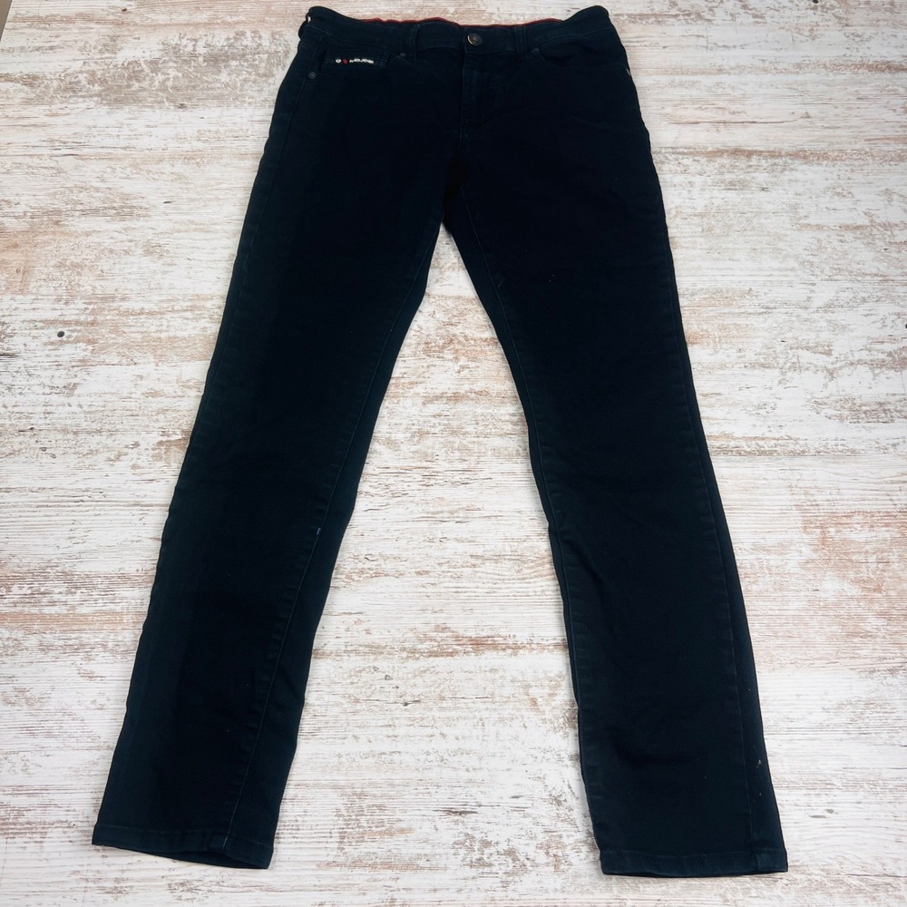 G Fried Denim Men's Jeans 32x32 Black Slim Fit Stretch Textured Back Pockets